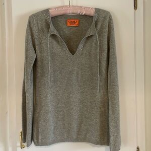 Juicy couture cashmere set top and pant lounge set.